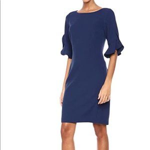 KARL LAGERFELD I Paris Tulip Bell Sleeve Dress